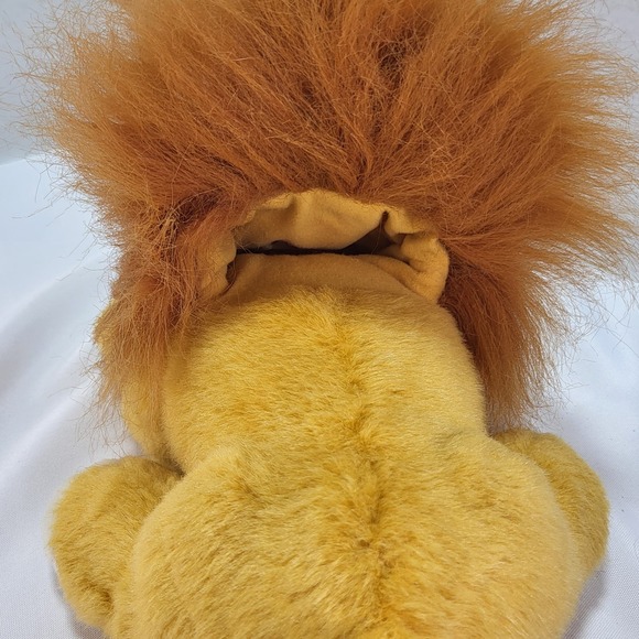 Disney The Lion King 10" Roaring Simba Plush Stuffed Animal Toy 1993 VTG Working - Picture 4 of 16